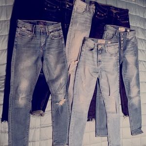 7 lucky Bridgette high rise skinny’s jeans 👖